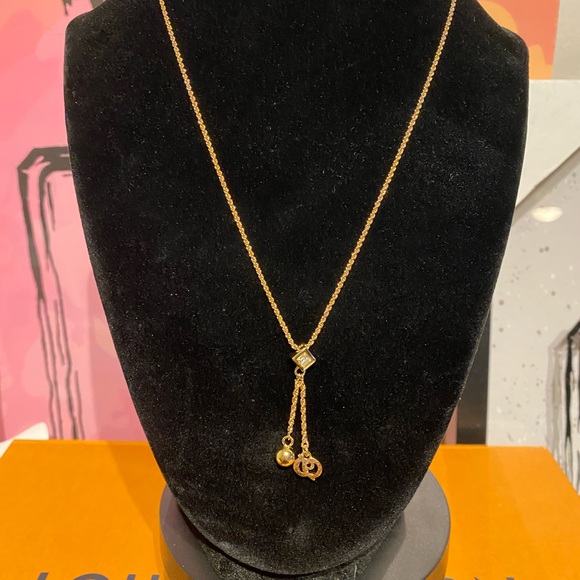 VTG Christian Dior Lariat Necklace
